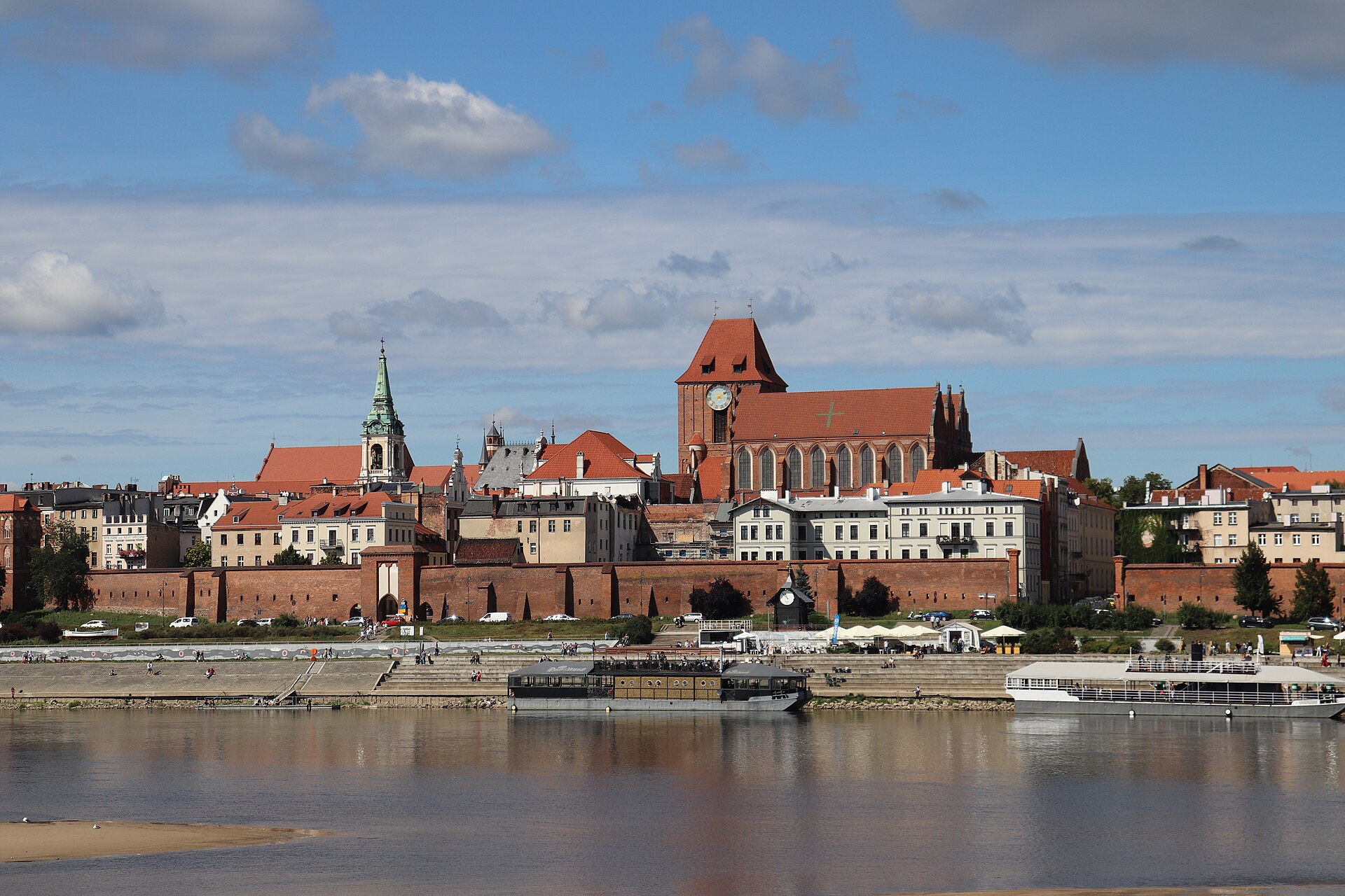 Imagem de referência relacionada a Toruń, item descrito como cidade na atual Polônia