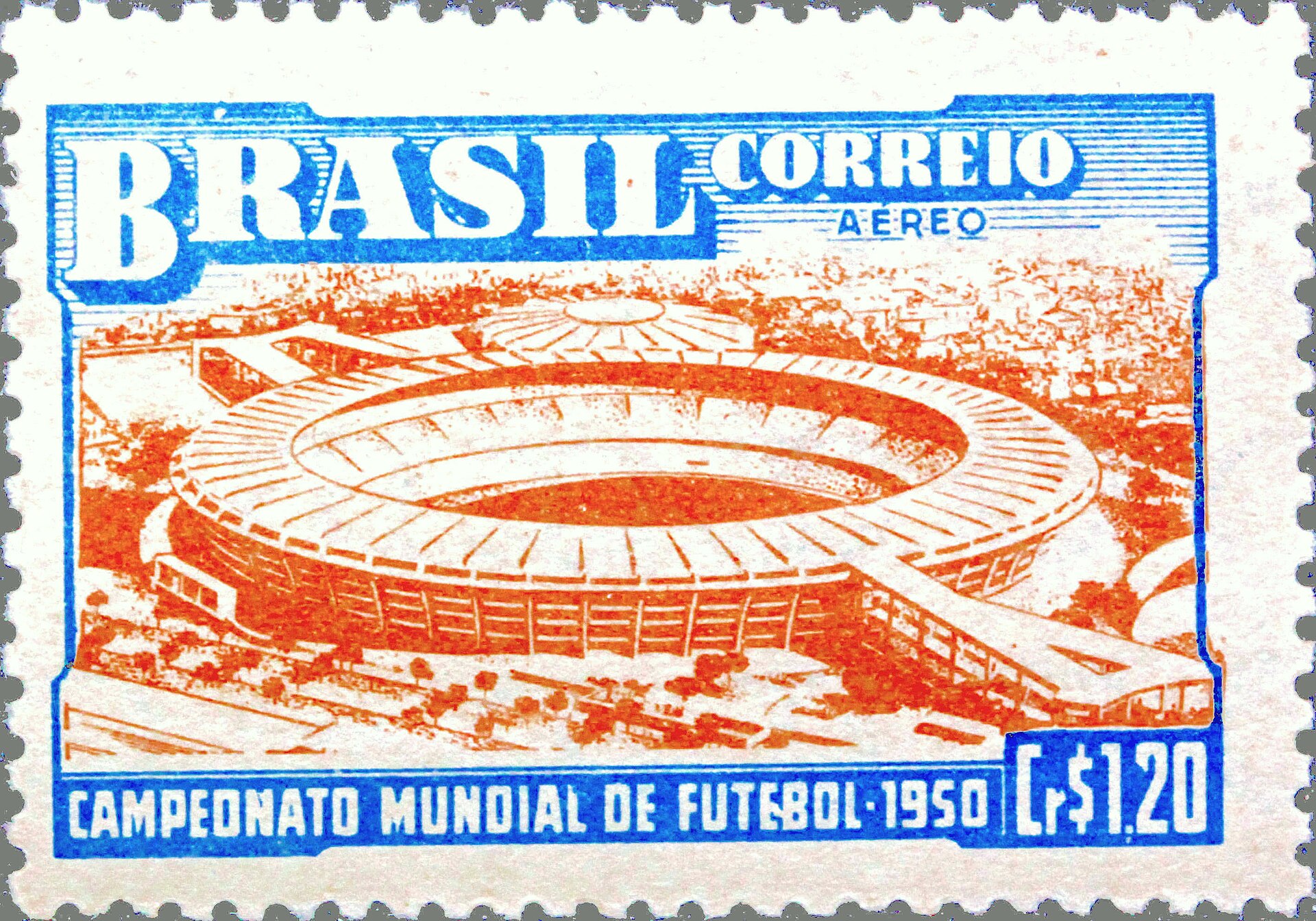 Imagem de referência de Maracanaço, descrito nos dados abertos como final da Copa do Mundo de Futebol de 1950