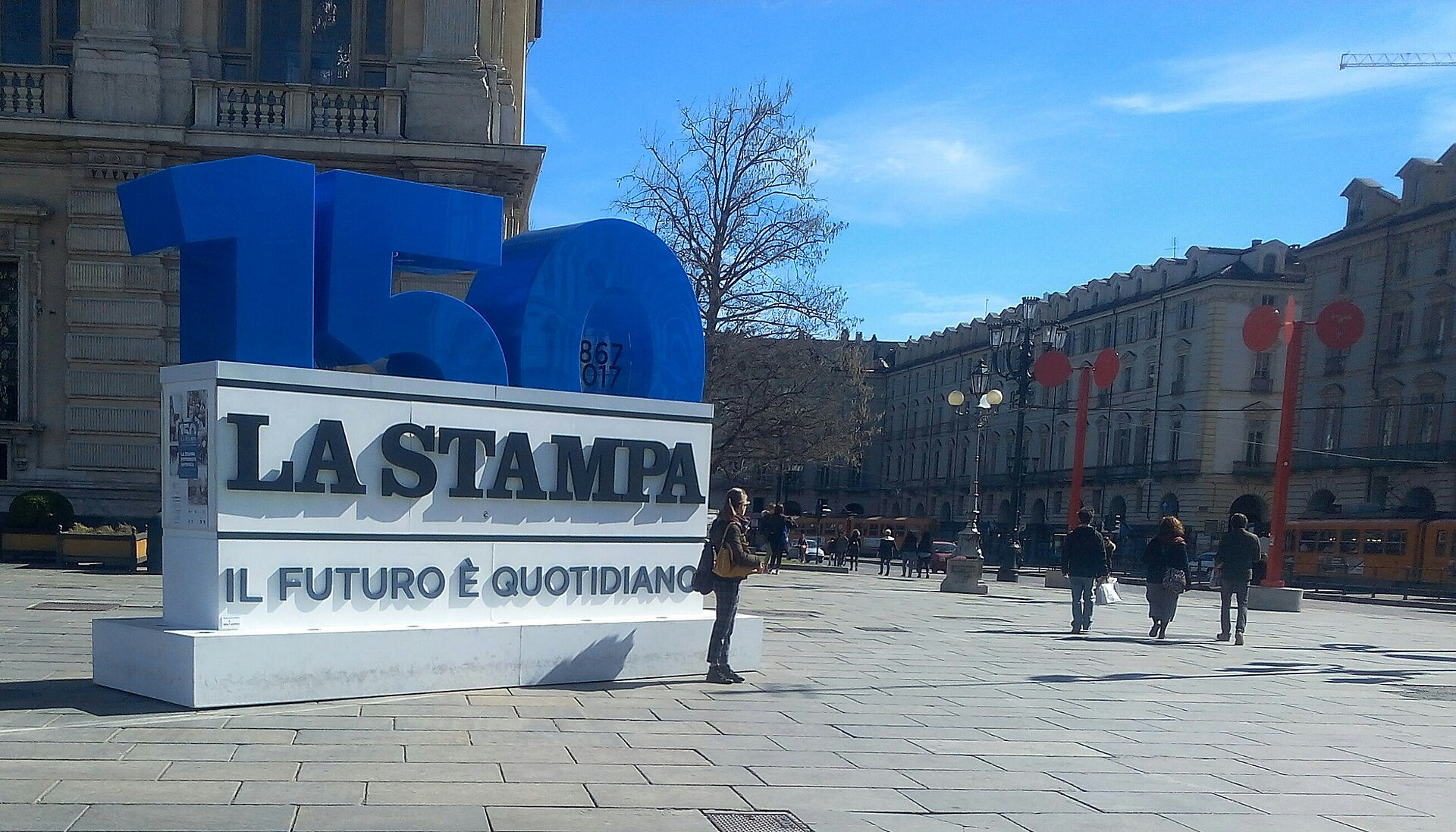 Imagem de referência de La Stampa, descrito nos dados abertos como jornal italiano de Turim