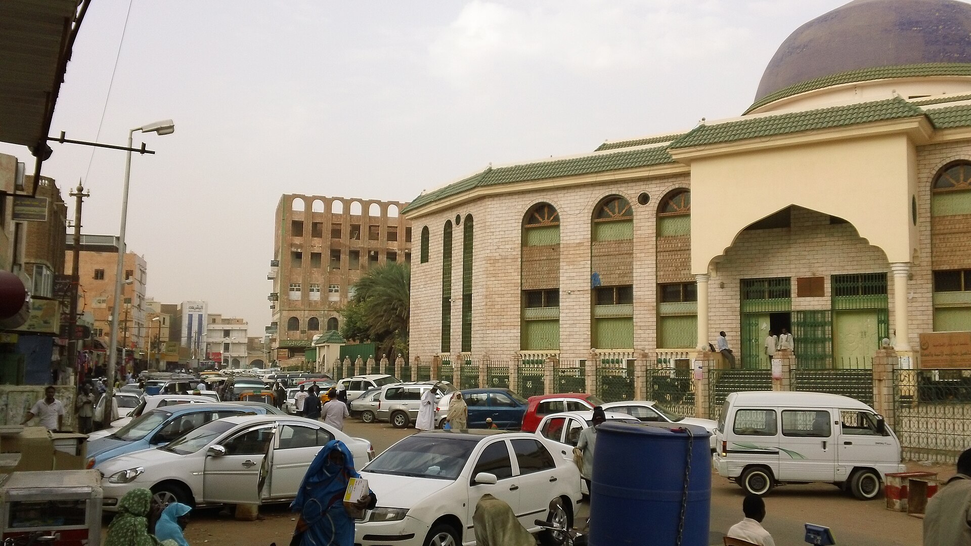 Imagem de referência relacionada a Omdurman, item descrito como distrito de Cartum, Sudão