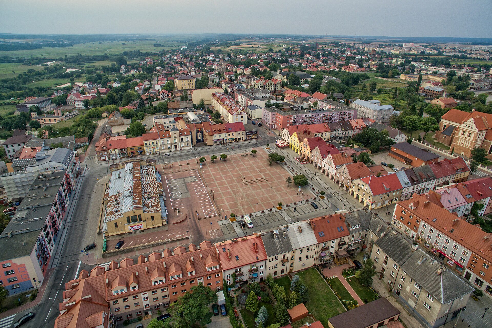 Imagem de referência relacionada a Łomża, item descrito como cidade na atual Polônia