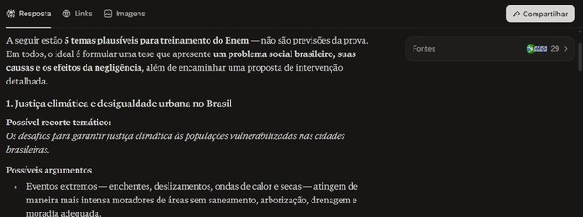 Perplexity pode ajudar na revisão para o Enem? Saiba como usar a IA