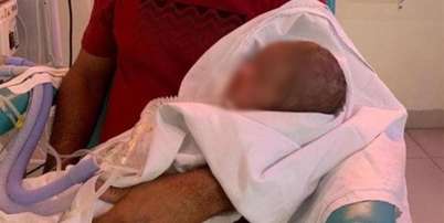 Bebê Vicente Barbosa, de três meses, morreu na manhã desta segunda-feira, 20, após permanecer três meses internado na Unidade de Terapia Intensiva (UTI) Foto: Reprodução/Redes Sociais