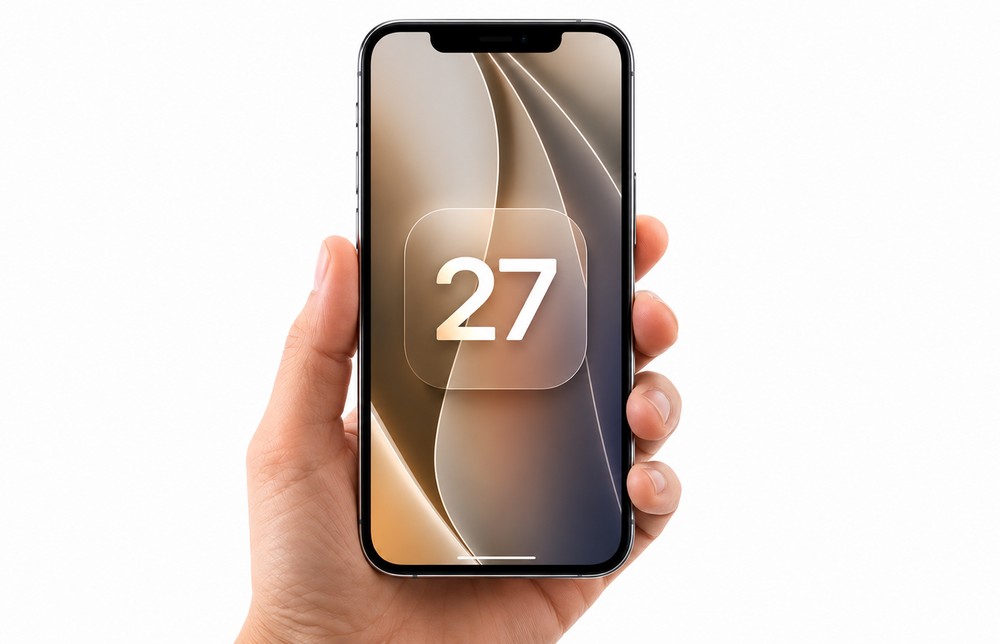 Veja principais novidades do iOS 27 — Foto: Reprodução/Vecteezy/Apple/Editada com IA