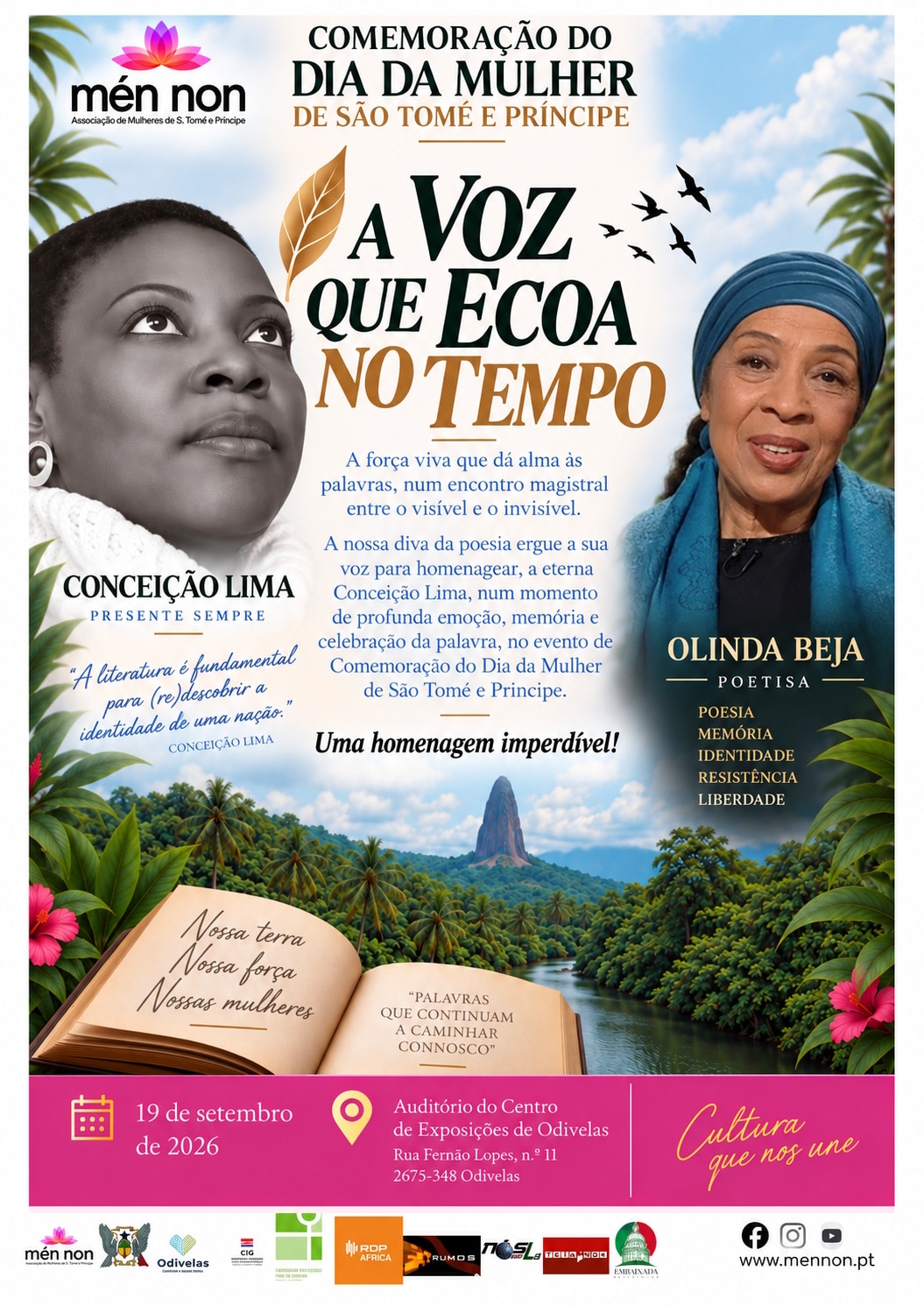 Associação Mén Non celebra o Dia da Mulher de São Tomé e Príncipe e 16 anos de intervenção em Portugal
