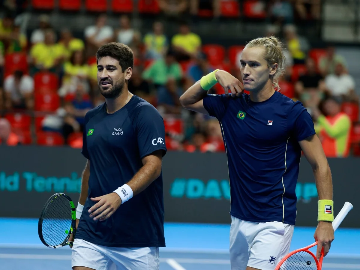 Copa Davis: Brasil vence nas duplas e garante classificação ao Qualifiers