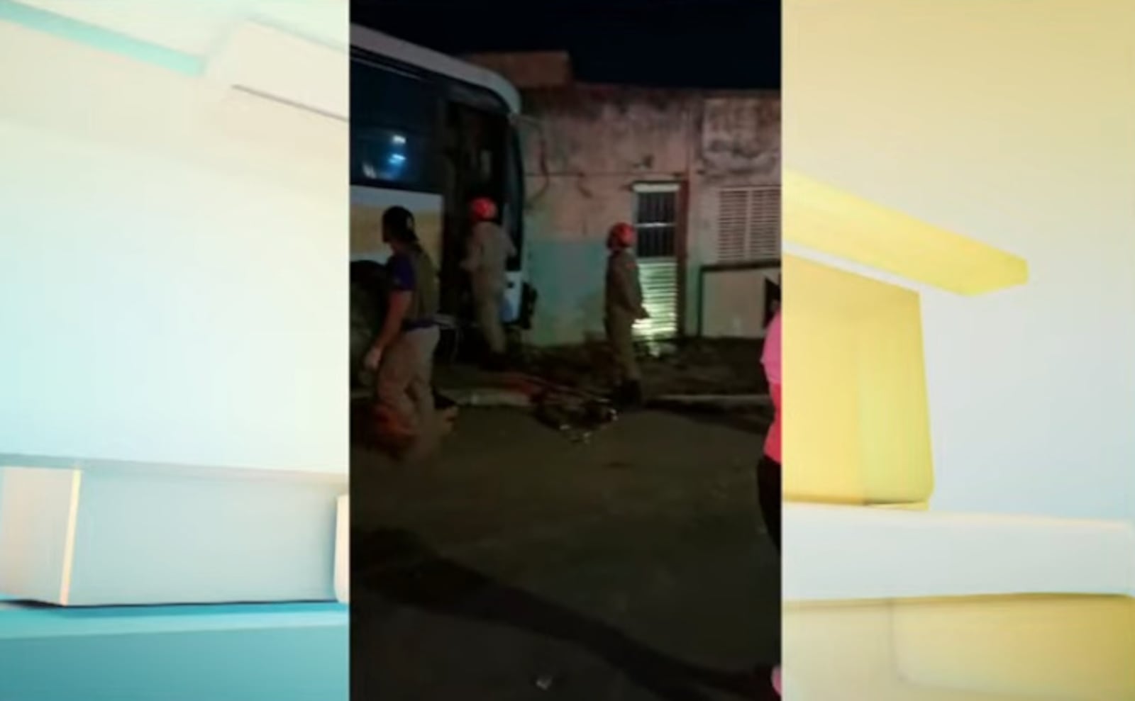 Imagem da matéria: Motorista de ônibus escolar morre após perder o controle do veículo e bater em casa, em Aroeiras-PB