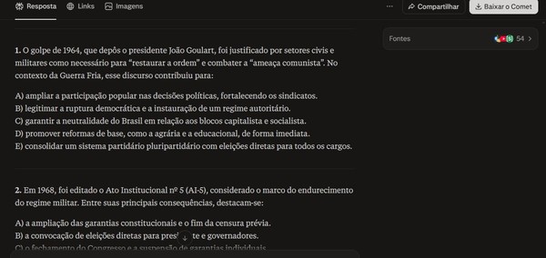 Perplexity pode ajudar na revisão para o Enem? Saiba como usar a IA