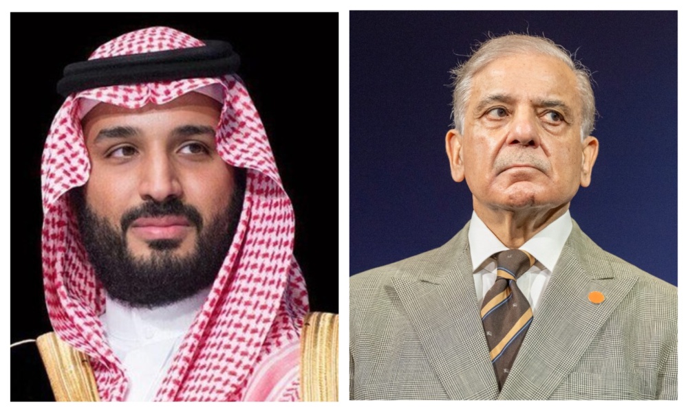 O primeiro-ministro do Paquistão condena os ataques ao Reino em ligação com o príncipe herdeiro da Arábia Saudita