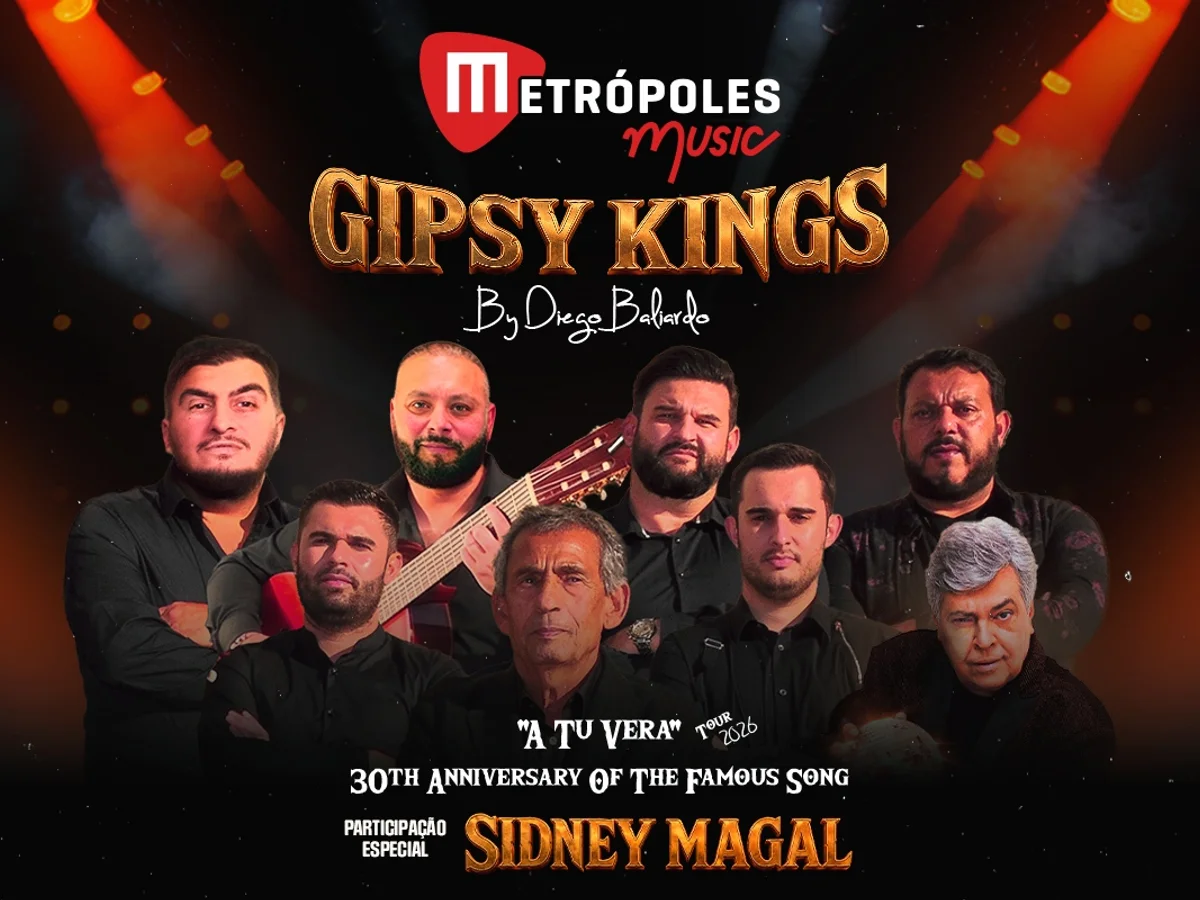 Turnê de Sidney Magal e Gipsy Kings foi pensada para o público brasileiro