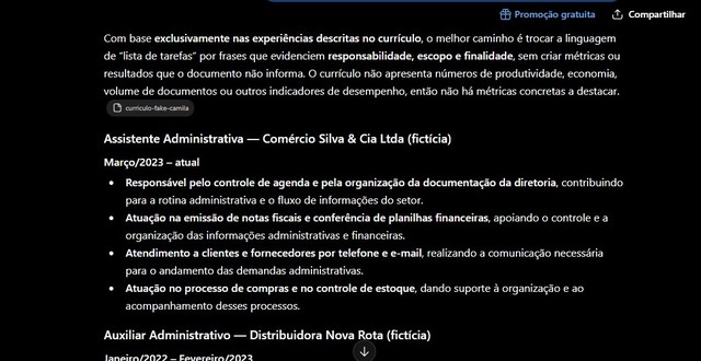 Prompt para melhorar o currículo: 10 opções para deixá-lo mais profissional