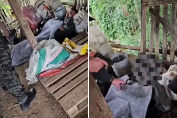Homem é preso dormindo em galinheiro horas depois de tentar matar a ex
