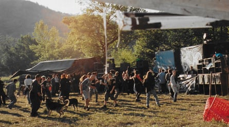 A Teknival event in Italy, 1993.