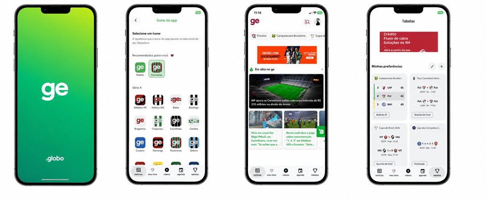 Brasileirão 2026: 8 apps para acompanhar tabela, jogos e seu time