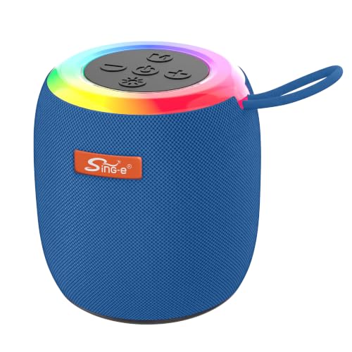 Caixa de Som Bluetooth 20W com TWS, RGB e Graves Potentes