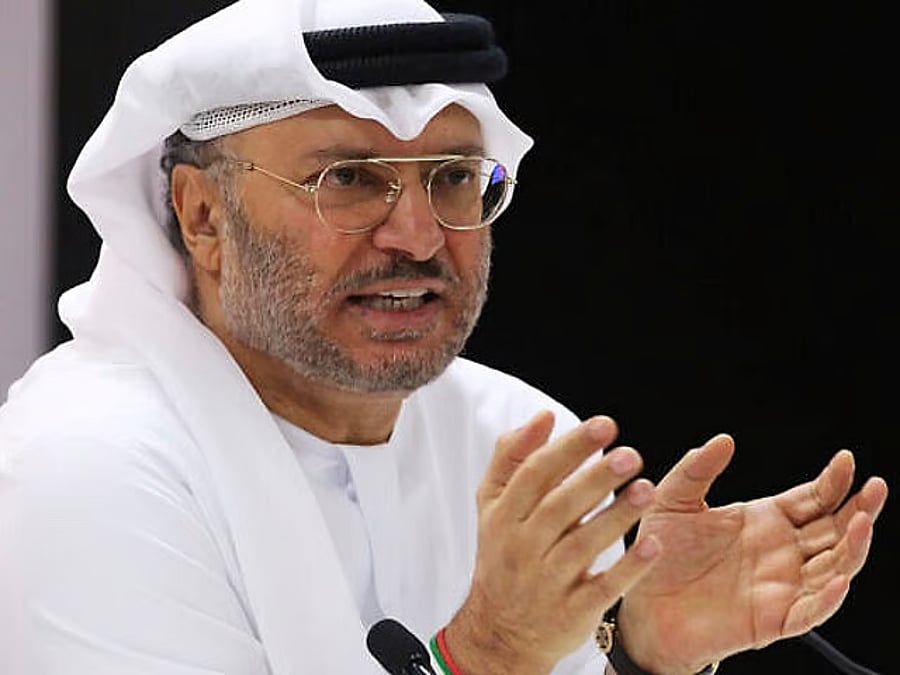 Anwar Gargash: A reunião do Príncipe Herdeiro de Abu Dhabi com o Presidente do Irã reflete a política dos EAU de dissuasão e diplomacia
