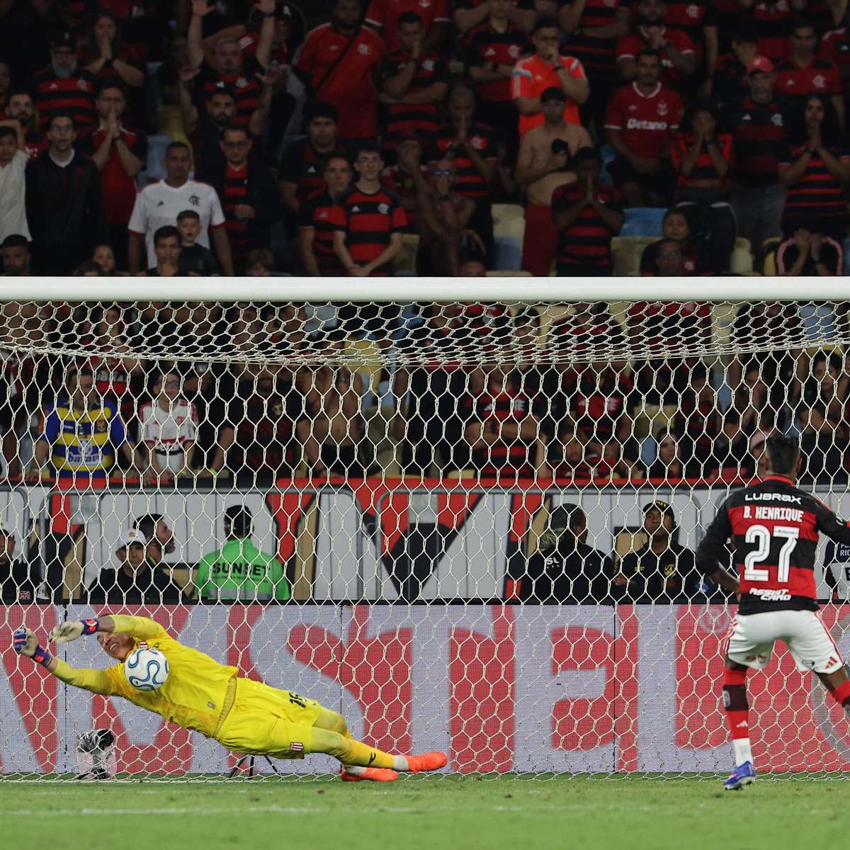 Veja quem perdeu os pênaltis que levaram a eliminação do Flamengo na Libertadores