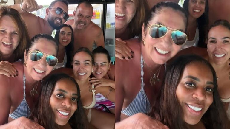 Mães de Vini Jr. e Virginia Fonseca aparecem juntas em meio a rumores sobre o casal