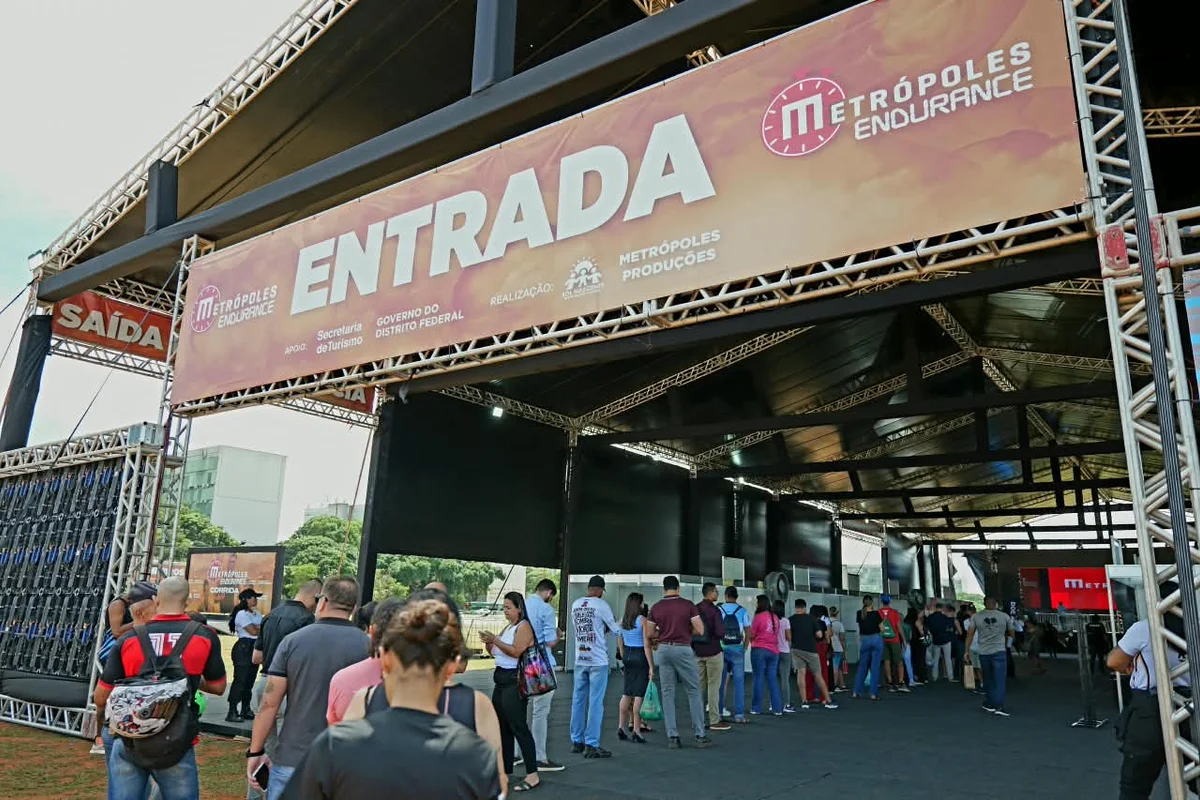 Metrópoles Endurance Corrida: entrega de kits continua nesta sexta-feira