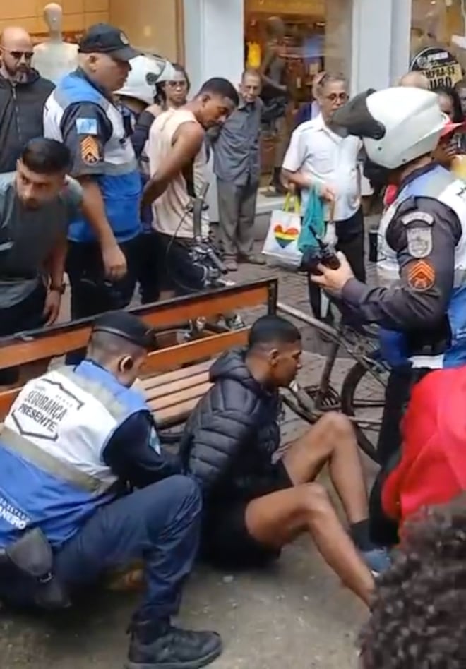 Quatro suspeitos são detidos após tentativa de roubo a militares colombianos no Rio