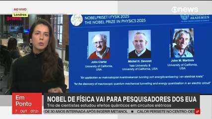 Nobel de Física de 2025 vai para pesquisadores pela descoberta de túnel quântico macroscópico e da quantização de energia em circuitos elétricos
