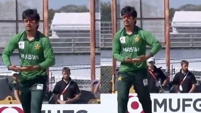 Kamran Akmal called out Saim Ayub for giving a send-off to Vaibhav Sooryavanshi (Screengrab - SonyLiv)