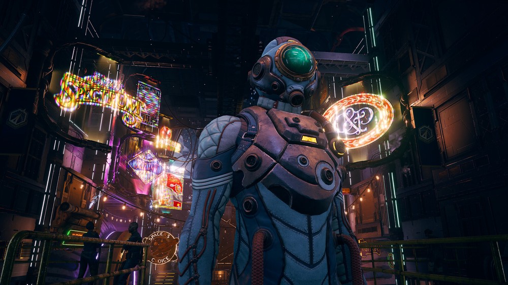 Em The Outer Worlds, você acorda após décadas de hibernação em uma nave colonizadora que se perdeu durante uma missão — Foto: Reprodução/Steam
