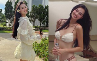 Nhan sắc đời thường Miss Universe Vietnam 2026 Nguyễn Quỳnh Anh