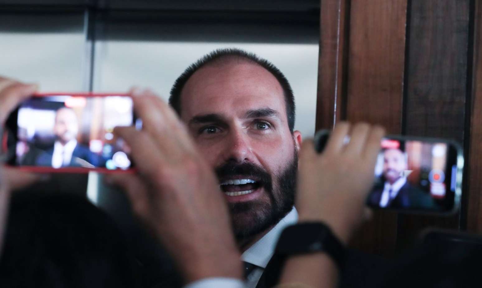 Eduardo Bolsonaro está nos Estados Unidos desde 2025