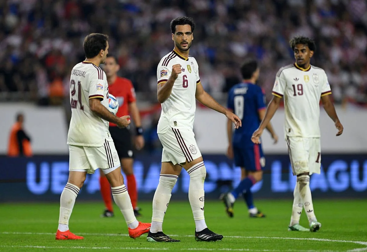 Com dois gols de Mikel Merino, Espanha vence a Croácia e avança na Nations