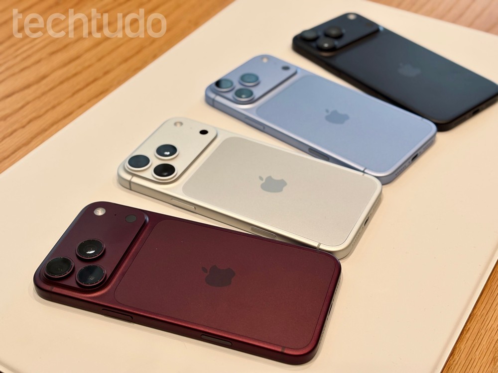 iPhone 18 Pro Max lidera o ranking de autonomia da Apple, segundo dados do GSM Arena — Foto: Ana Loubak/TechTudo