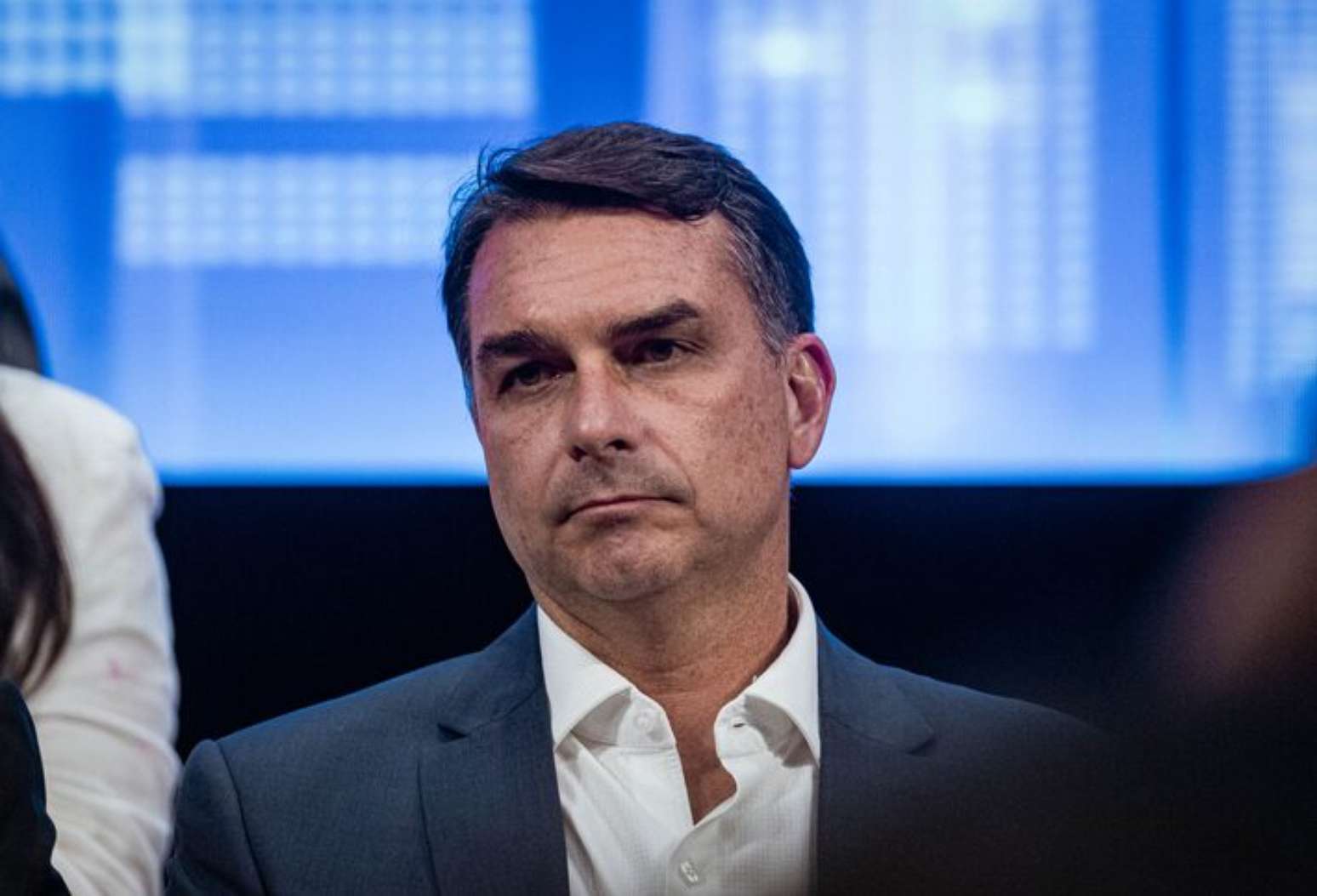 O senador e candidato a presid&ecirc;ncia da rep&uacute;blica, Fl&aacute;vio Bolsonaro