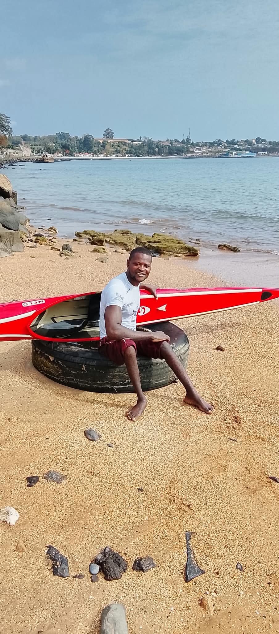 Canoagem são-tomense disputa na Argélia o campeonato africano cheio de expectativas