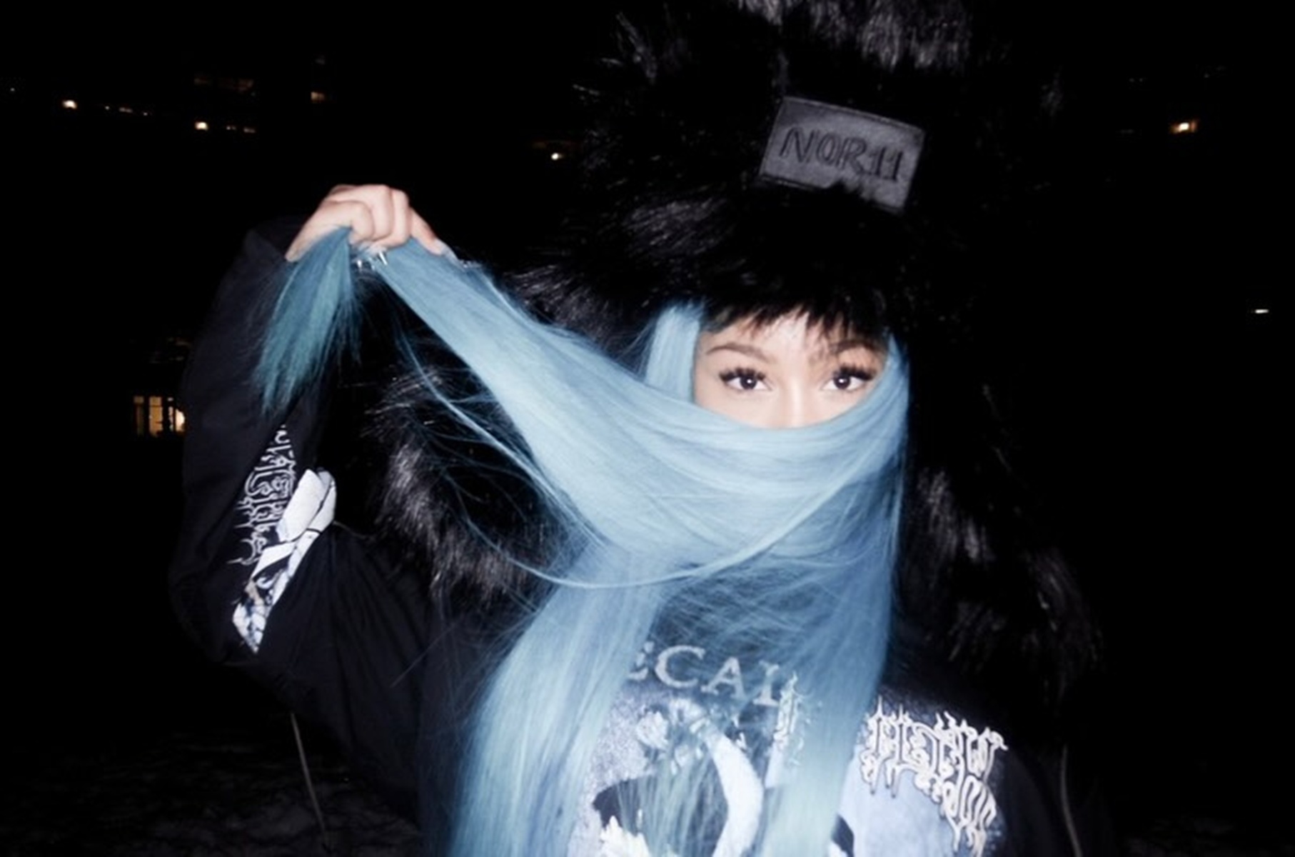 Kim Kardashian recria visual da filha North West em fantasia de Halloween