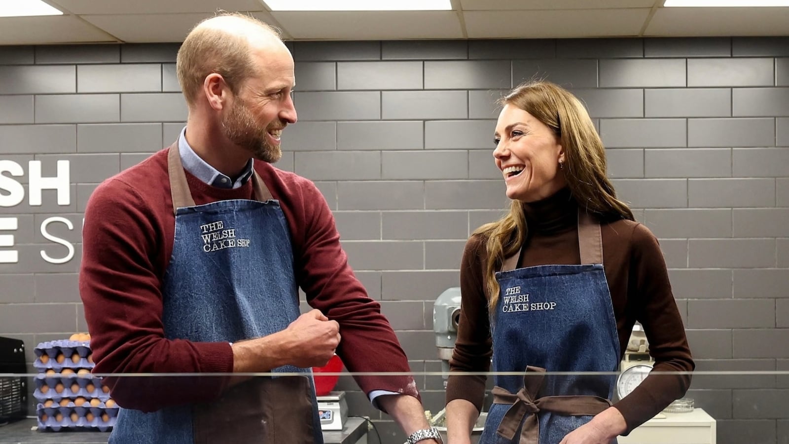 William e Kate Middleton dividem as tarefas na hora de lavar a louça Reprodução/Instagram/@princeandprincessofwales
