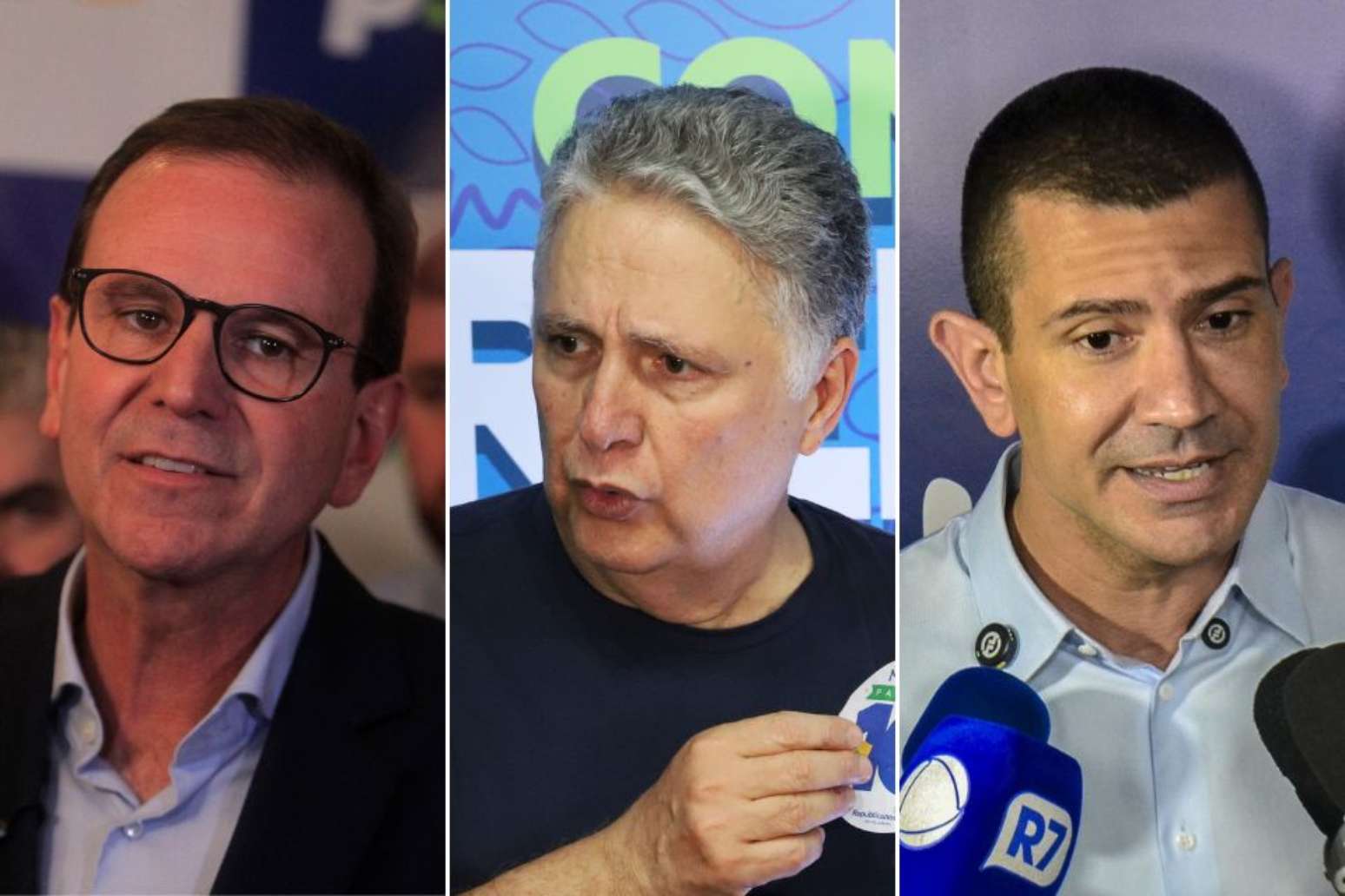 Eduardo Paes, Anthony Garotinho e Douglas Ruas s&atilde;o os principais candidatos a governador do Rio de Janeiro