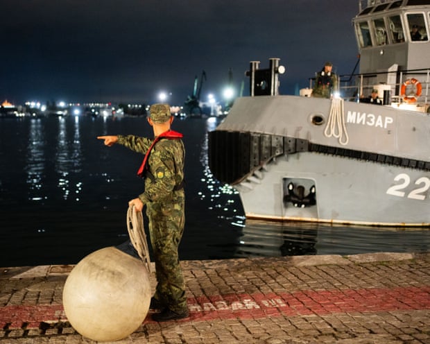 A NATO aumenta a presença no Mar Negro diante dos ataques mortais russos que se intensificam