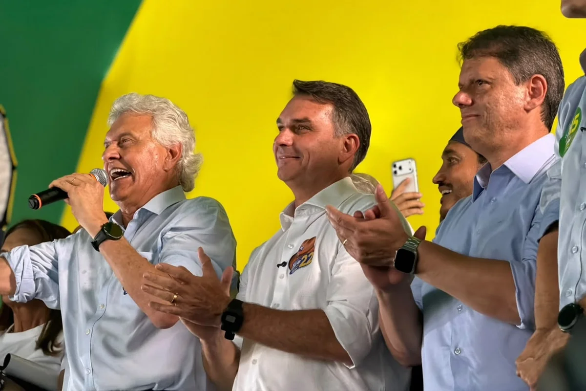 Caiado, Flávio e Tarcísio