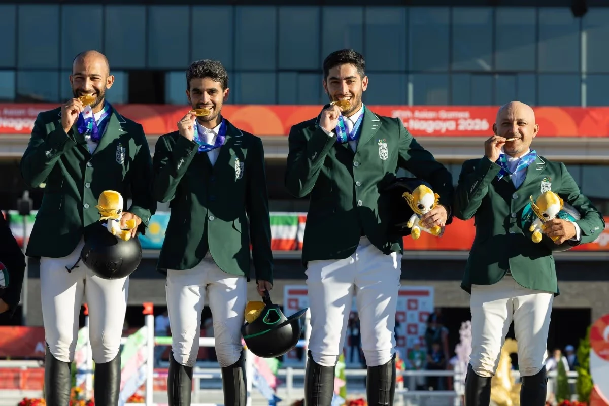 Saudi Arabia wins gold in team show jumping event at 2026 Asian Games