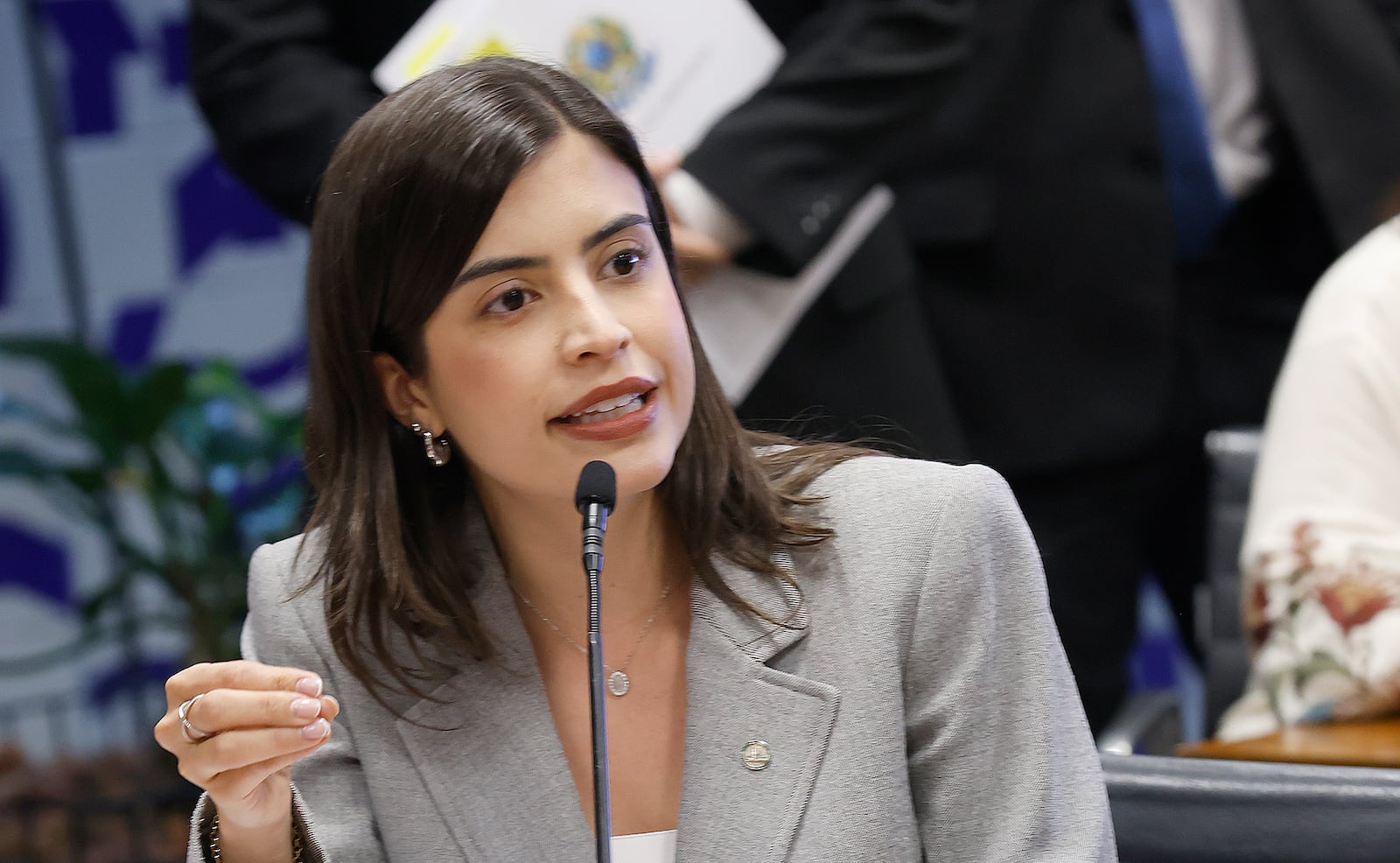 Tabata Amaral falou nas redes sociais sobre o acidente da mãe Marina Ramos/Câmara dos Deputados - 16.06.2026