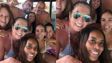 Mães de Vini Jr. e Virginia Fonseca aparecem juntas em meio a rumores sobre o casal
