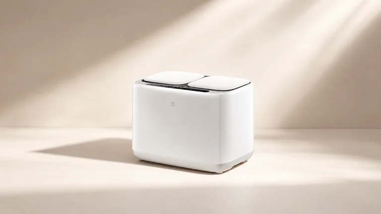 Xiaomi lança mini lavadora para roupas de bebê com dois cestos por R$ 967