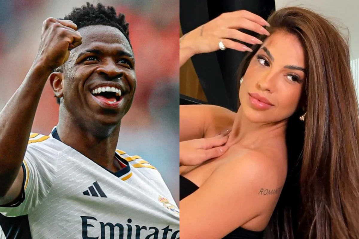 Vini Jr. e a influencer Maju Mazalli