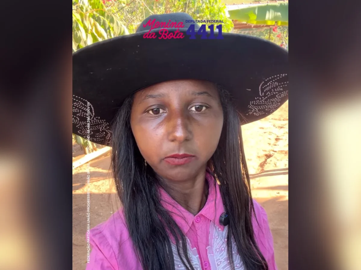 MG: com 1,7 milhão de seguidores, Menina da Bota recebe só 9 mil votos