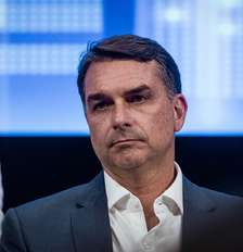 O senador e candidato a presidência da república, Flávio Bolsonaro Foto: Taba Benedicto/Estadão / Estadão