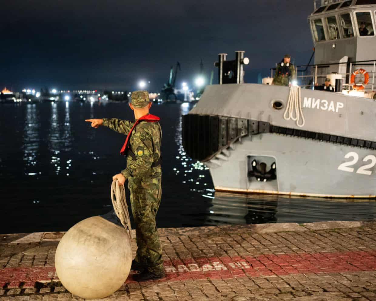 A NATO aumenta a presença no Mar Negro diante dos ataques mortais russos que se intensificam