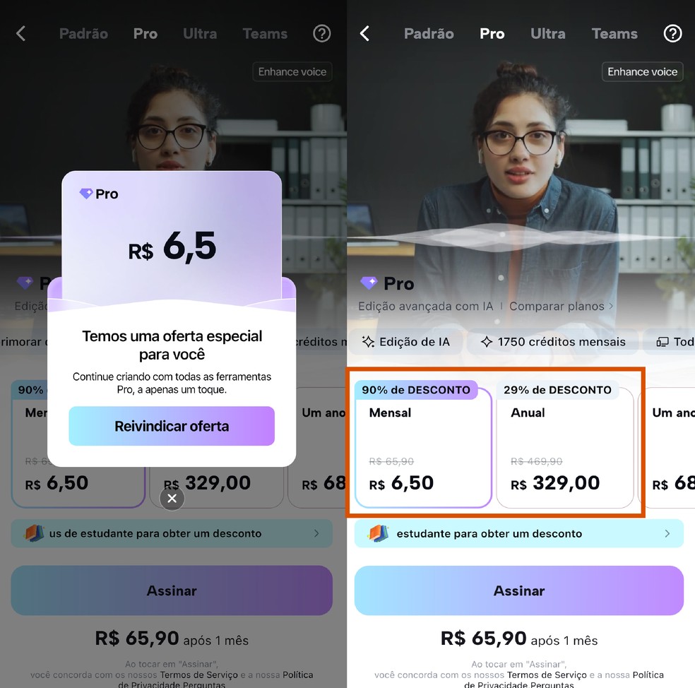 CapCut Pro mais barato: veja como economizar na assinatura