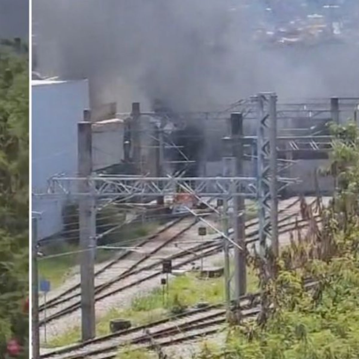 Avião de pequeno porte cai perto de estação do metrô em Belo Horizonte