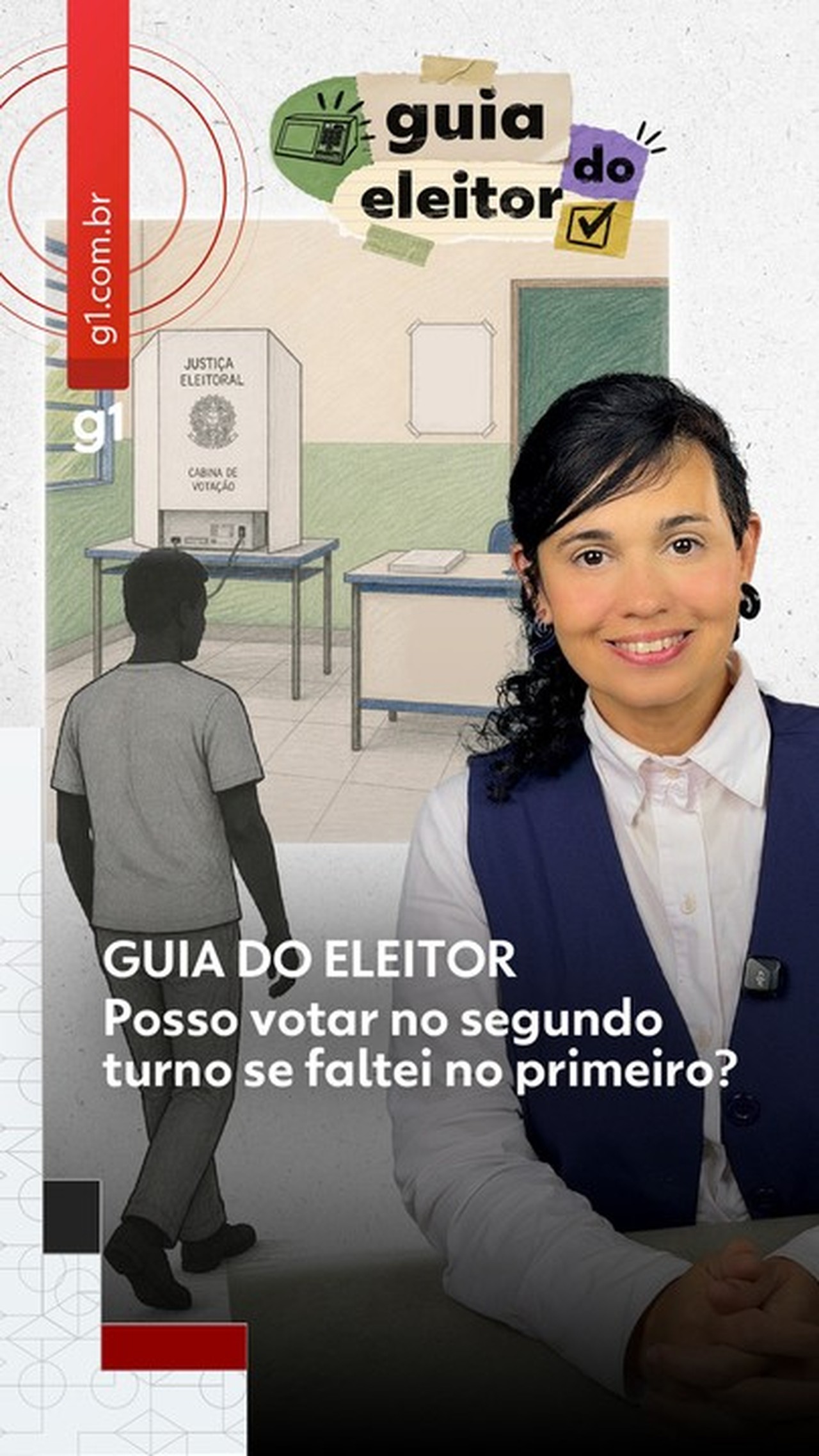 Eleições 2026: posso votar no segundo turno se faltei no primeiro?