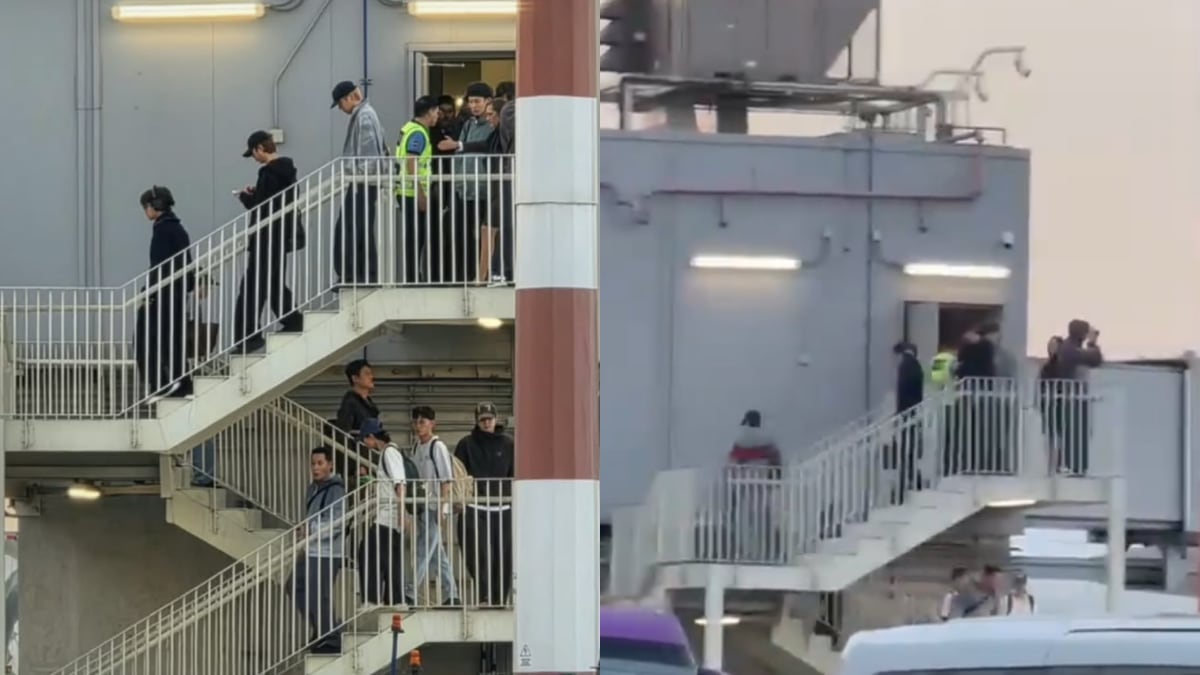 O BTS chegou a Lima para seus três shows no estádio San Marcos